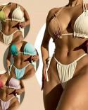 Muolux  Bikini 2023 Swimsuit Women Swimwear Push Up Bikini Set Thong Brazilian Bathing Suit Beach Wear Biquini Bather Fe