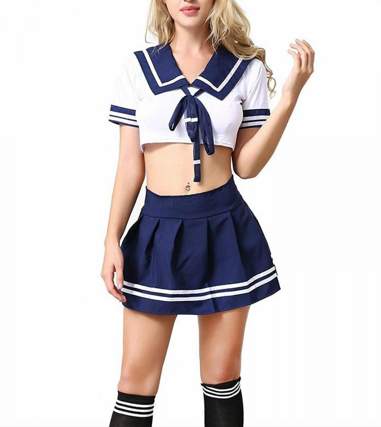 Cosplay Student Uniform Temptation Suit Hot  Clothing Sailor Underwear Porno School Girl Role Play  Outfits For Women