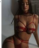 Ellolace Sensual Lingerie  Porn Underwear Women Body 5piece Intimate Naked Without Censorship Bra And Panty Exotic Sets 