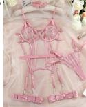 Ellolace  Lingerie Transparent Naked Women Without Censorship Porn Sissy  Outfit 5pieces Nudes  See Thru Underwear  Exot