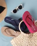 Comemore Wedge Heels Flip Flops Female Summer Casual Thick Bottom Sandals And Slippers Jelly Slipper Flip Flop Shoes For