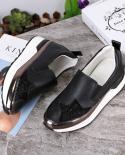 Comemore Comfort Creepers Bling Loafers Silver Platform Sneakers Woman Rhinestone Women Flats Lazy Ladies Shoes Zapatos 