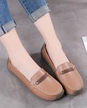 Women Flat Moccasins Mom Shoes Retro Casual Plus Size Soft Sole Shoes Female Comfort Loafers Womens Non Slip Shoes Spri