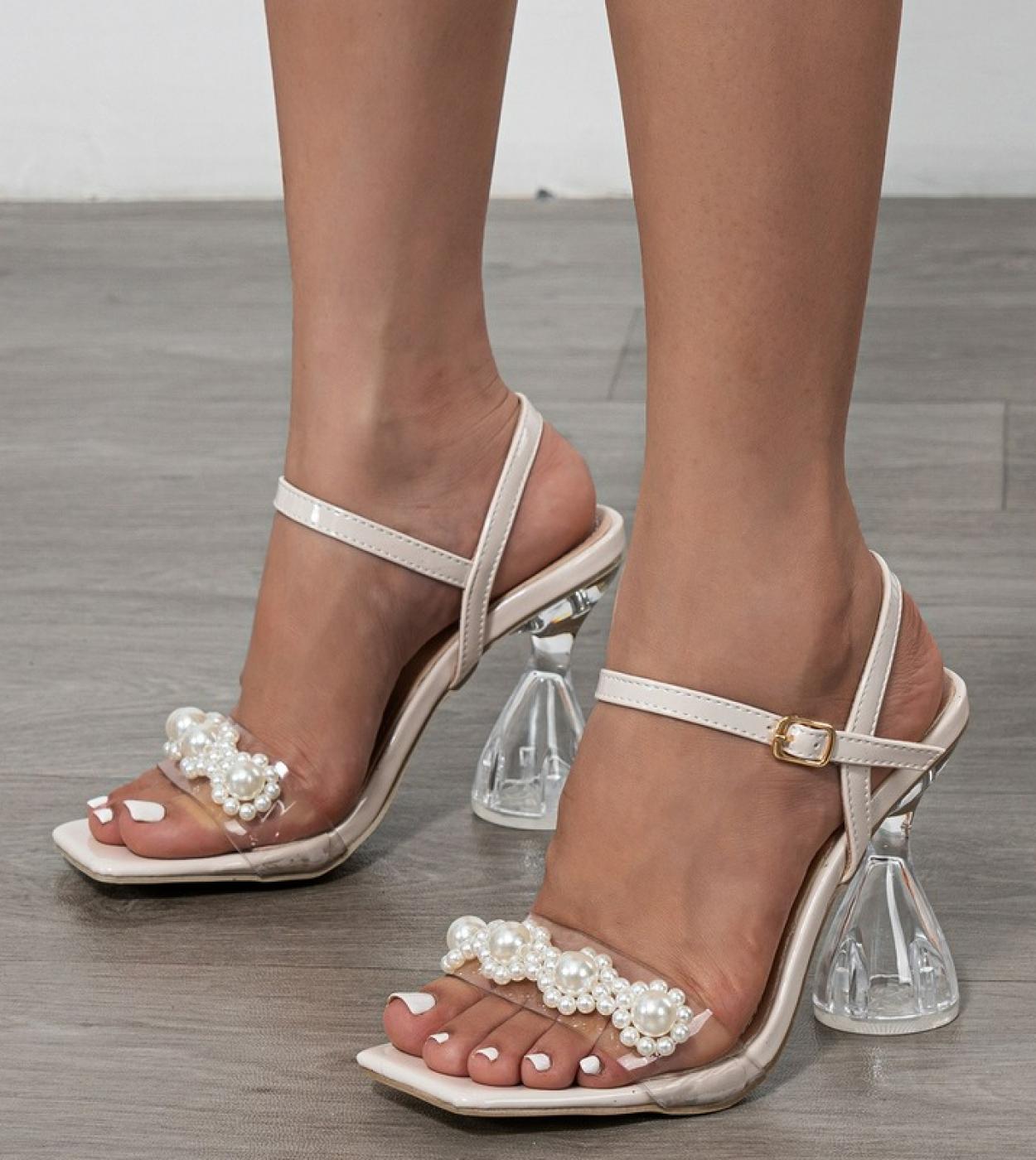 Transparent sale women shoes
