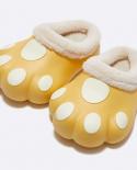 2023 Cute Cat Paws Furry Slippers Funny Indoor Home Fluffy Slides Female Floor Kawaii Shoes Slippers Lovely Cat Cotton S