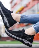 2022 Tenis Feminino Women Shoes Fashion Slip On Flat Casual Shoes Mesh Sneakers Socks Zapatillas Mujer Flat Comfort Sock
