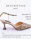 Qsgfc African Popular Colored Diamond Pointed Womens Shoes And Handle Bag Of Soft Anklet Design Wedding Party Shoes  Pu