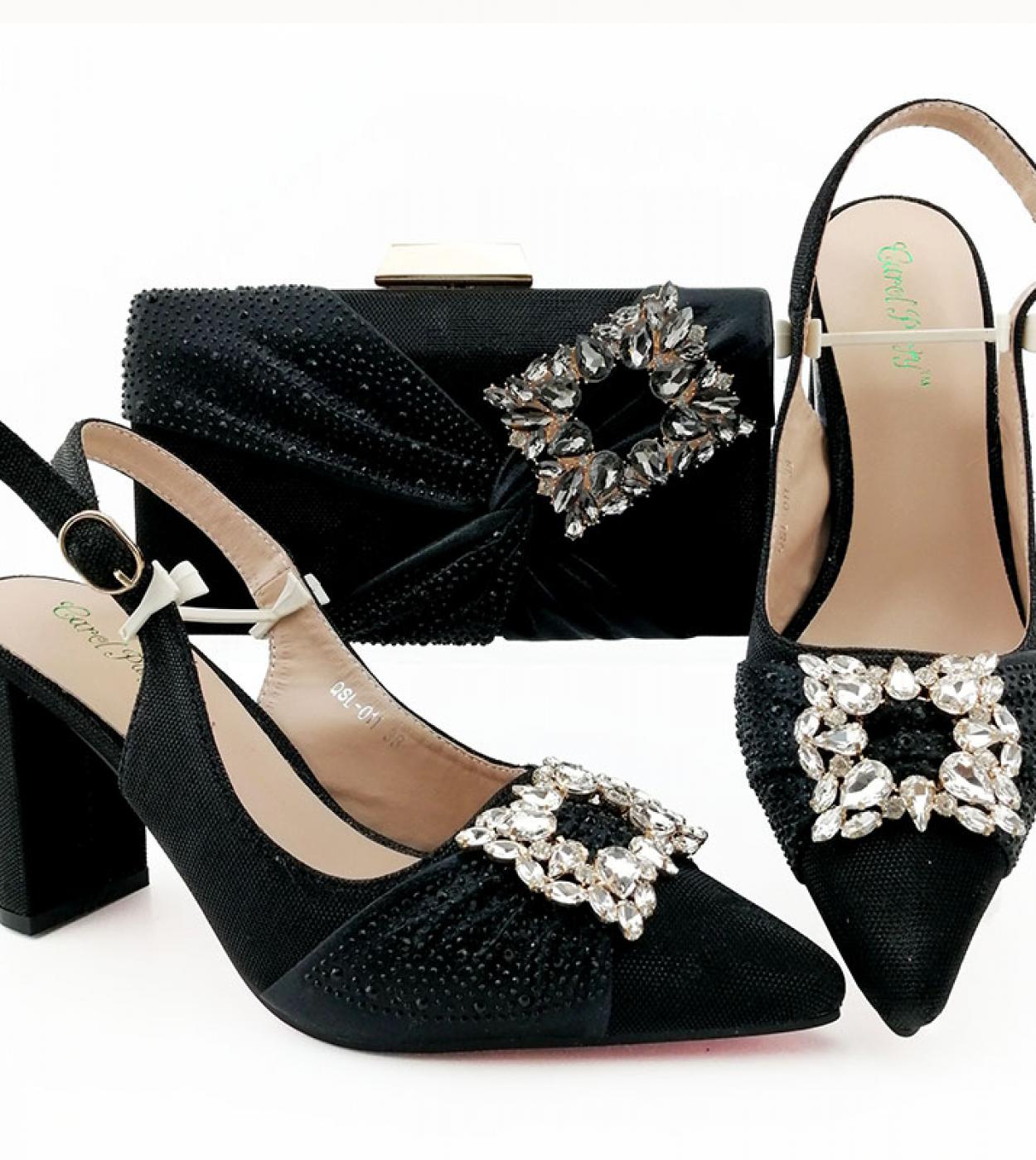 Ladies black hot sale party shoes