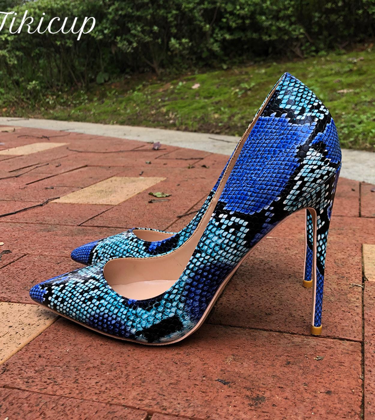 56 73 US Zapatos de tac n extremadamente alto para mujer con