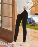 New Womens Winter Leggings Warm Skinny Pants High Waist Thick Fleece Thermal Tights Women Velvet Legging Warm Clothes F