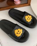 Comemore Bear Bow Couple Sandals 2022 New Women Slippers Men Summer Beach Home Mute Thick Bottom Female Slipper Slide Fl