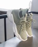 Comemore Spring 2022 Women Fashion Casual Sneakers Trend Womens Sports Running Vulcanize Shoes Comfortable Mesh Tennis 