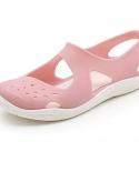 Comemore Women Jelly Sandals Comfortable Summer Soft Shoes Female Flat Pumps Plastic Female Waterproof Eva Garden Shoe P