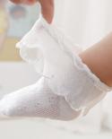 Fancy Baby Girl Socks Toddler Girl Fall Stockings Frilly Cute Lace Socks For Children Winter Infant Baby Ruffle Socks Fo