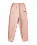 Winter Warm Flannel Pajamas For Children Long Trousers Latter Pants For Little Girls Kids Clothing Fancy Casual Sportwea