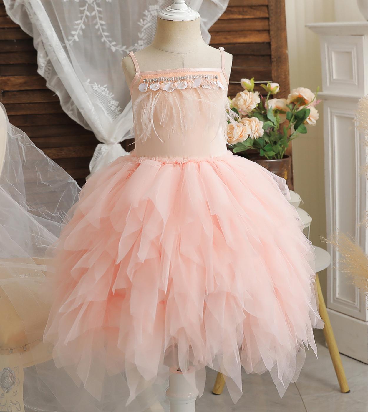 Kids Girls Floral Dress Short Sleeve Ball Gown Wedding Formal Party A-line  Dresses 2-8 Years | Fruugo TR