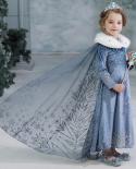 Children Girl Princess Dress Cosplay Costume Kids Baby Birthday Halloween Party Fancy Dresses For Girls Tutu Gown 8 10 Y