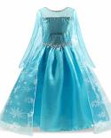 Children Girl Princess Dress Cosplay Costume Kids Baby Birthday Halloween Party Fancy Dresses For Girls Tutu Gown 8 10 Y