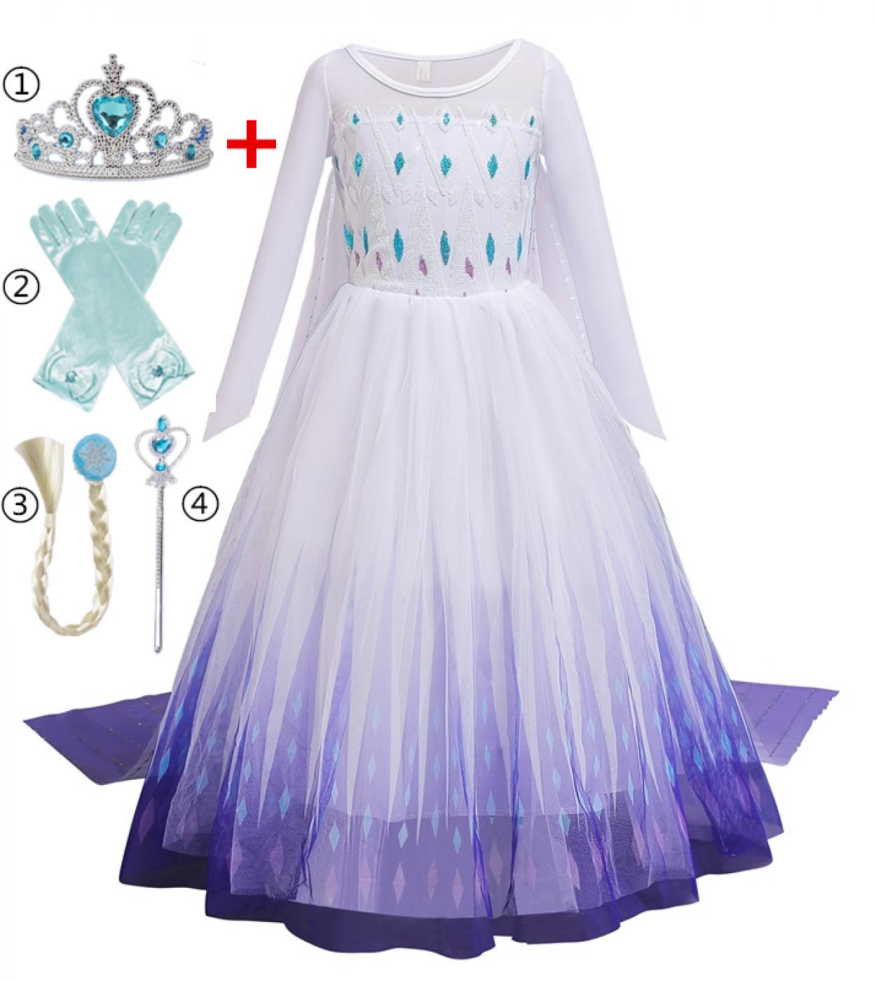 Children Fantasia Halloween Cosplay Costumes Party Princess Dress Christmas Kids Dresses For Girls Dressdresses