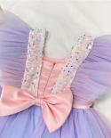 Princess Toddler Kids Tutu Fluffy Dress Baby Girl Clothes Birthday Pageant Party Dresses For Girls Gown Children Formal 