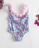 Baby Girl Summer Swimsuit Girls Swimwear One Piece Kids Bikini Set Infantil Swimming Suit For Children Beach Bathing Wea
