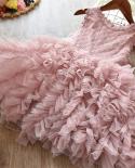 Dress Size 38t Grace Girl Party Wedding Communion Kids Ceremony Princess Dress Pink White Lace Ball Gown Teen Children D