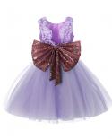 1 Year Birthday Gift For Baby Girls Party Vestidos Cute Bow Knot Outfits Princess Baptism Dresses Infant Kids Summer Clo
