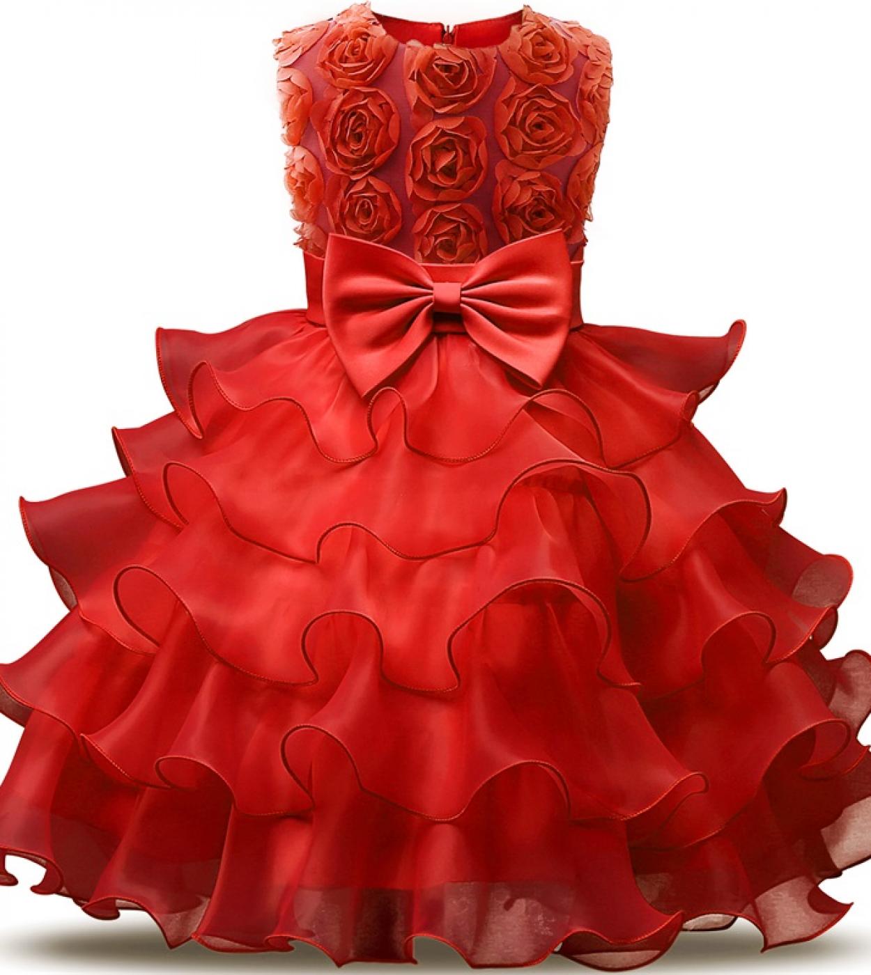 16 99 Enfants robes filles vetements fete princesse Vestidos Nina 5 6 7 8 ans anniversaire robe fille noel bapteme bapteme Description