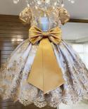 410 Years Kids Dress For Girls Wedding Tulle Lace Girl Dress Elegant Princess Party Pageant Formal Gown For Teen Childre