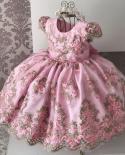 410 Years Kids Dress For Girls Wedding Tulle Lace Girl Dress Elegant Princess Party Pageant Formal Gown For Teen Childre
