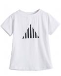  Summer Fashion Uni Unicorn T Shirt Children Boys Short Sleeves White Tees Baby Kids Cotton Tops For Girls Clothes 3 8yt