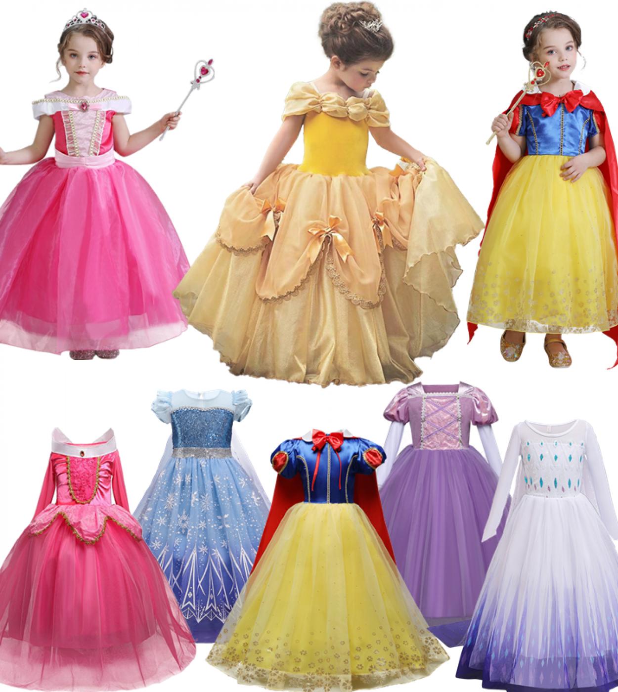 يتوهم فتاة هالوين زي 410t الاطفال تأثيري فستان الأميرة الأطفال عيد الميلاد كرنفال Disfraz رداء طويل مساء جزء