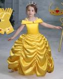 Girl Princess Dress Kids Cosplay Costume For 6 8 10 Years Outfits Fantasy Roleplay Clothes Halloween Costumes Dress For 