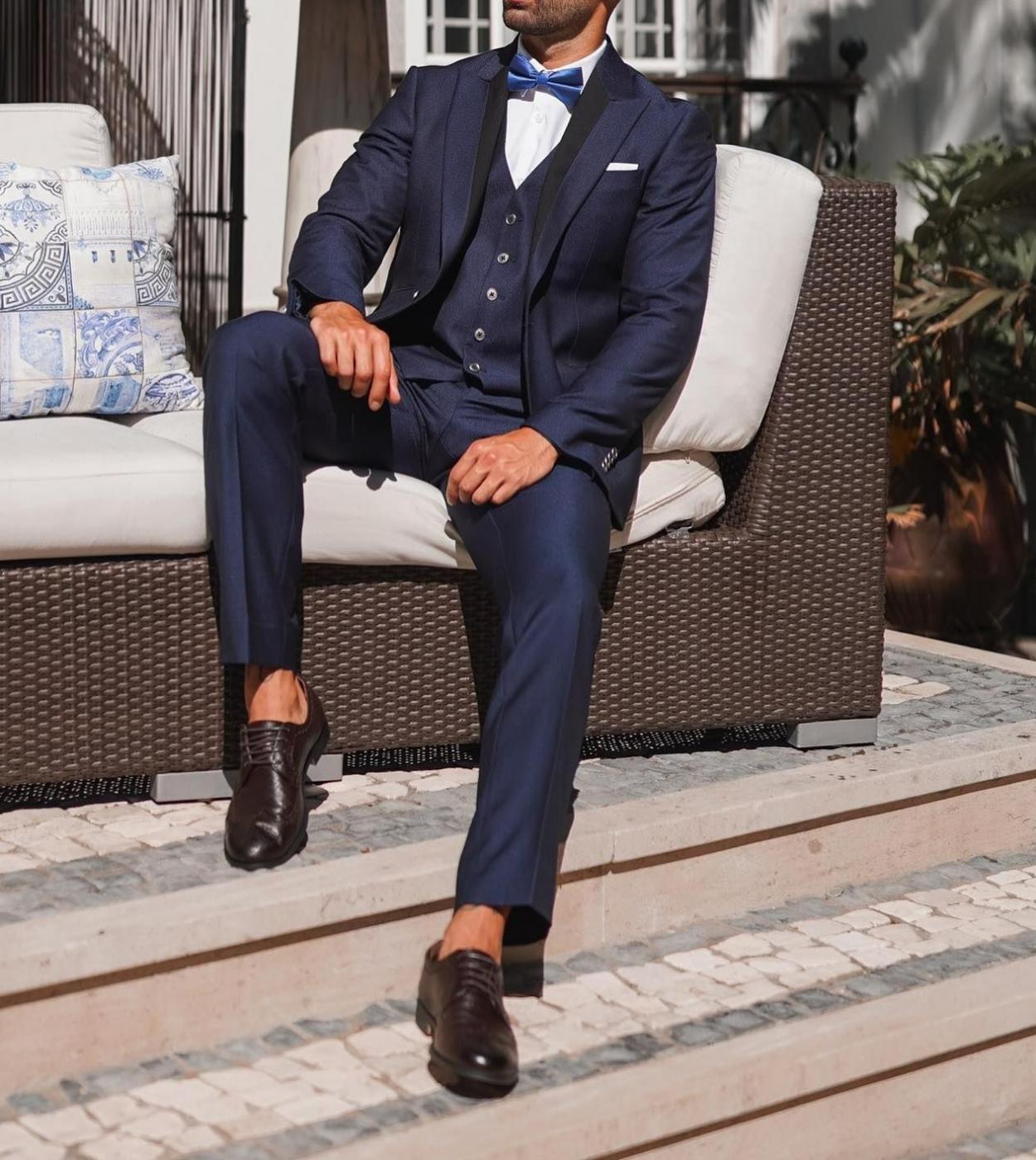 Navy blue suit mens style hotsell