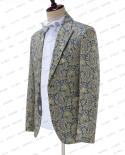 2023 Fashion New Mens Casual Boutique Business Wedding Host Flower Color Suits 3 Pcs Set Dress Blazers Jacket Pants Ves