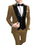 2023 Fashion New Mens Leisure Boutique Business Slim Fit High Quality Suit Three Piece Set Blazers Jacket Coat Trousers