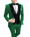 2023 Fashion New Mens Leisure Boutique Business Slim Fit High Quality Suit Three Piece Set Blazers Jacket Coat Trousers