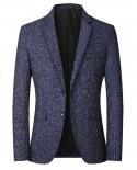 Boutique New Mens Jacket Solid Color Youth Plaid Casual Western Patch Pocket Coat Suit M 4xl Large Size Dress Blazers  