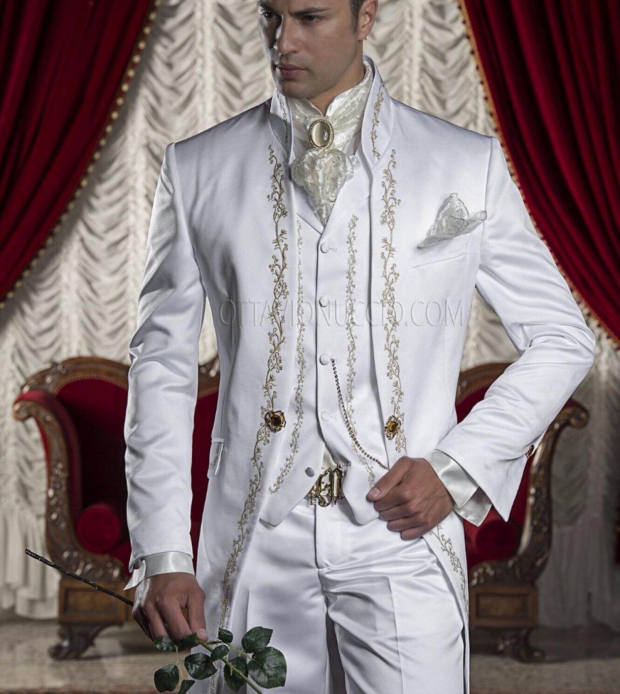 White satin coat clearance
