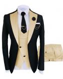 Wedding Suits For Men Slim Terno Masculino Jacket Dress Blazers Suit Coat Vest Waistcoat Pants Trousers Costume 3 Pcs Se