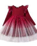 4 10y Girls Fluffy Dress Ruffles Tulle Layer Bambini Principessa Abiti da festa di compleanno per ragazza Estate Abbigliamento q