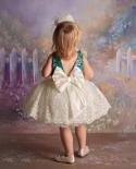 1st anniversaire fête bébé filles vêtements 2022 nouvelle fleur dentelle robe de mariée 15 ans noël princesse paillettes sans ma