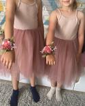 Traje de verano para niñas 2023 sin mangas flor bebé boda vestido de fiesta de noche 3 6 8 años Casual estrella tutú de tul