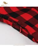 Retro Women Short Sleeve S 4xl Cotton Vintage Plaid Dress Sd0002 Checkerboard Black Red Vintage Autumn Dress Robesdresse