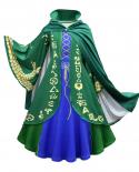 Hocus Pocus 2 Dress For Teen Girl Cosplay Costume Christmas Halloween Child Up Party Frockcloak 3pc Outfit Kid Tunic Cl