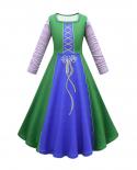 Hocus Pocus 2 Dress For Teen Girl Cosplay Costume Christmas Halloween Child Up Party Frockcloak 3pc Outfit Kid Tunic Cl