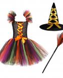 Disfraz de Halloween Hocus Pocus para chica adolescente vestido de encaje festivo chico Up Bow Party princesa Frock niño Cosplay