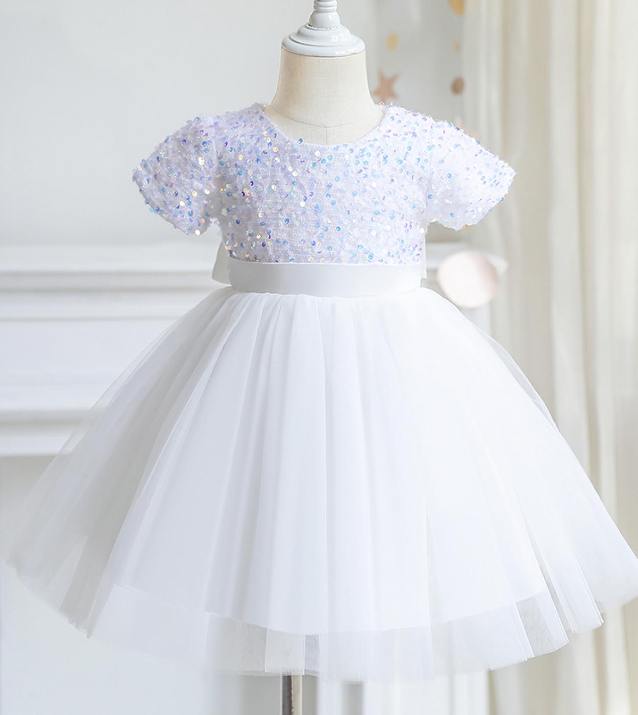 Vestido blanco para niña de 3 años outlet
