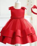 24m Toddler Baby Girls Princess Dress For Wedding 12m Infant Girl 1st Birthday Party Dresses Newborn Baby Girl Tulle Tut