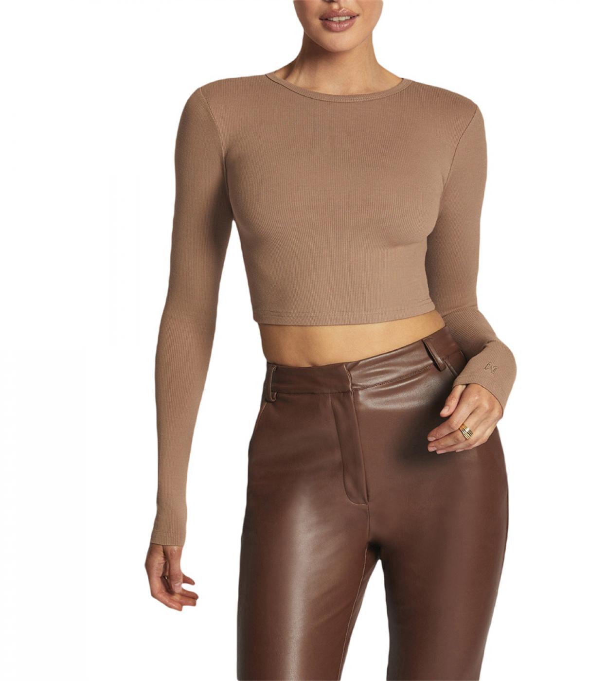 Camisetas basicas hotsell ajustadas mujer